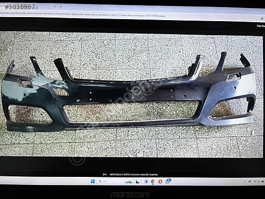 MERCEDES E SERİSİ 213 KASA AMG ÖN TAMPON