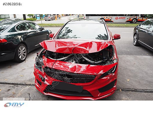 MERCEDES CLA MOTOR KAPUTU VE SAĞ SOL ÇAMURLUKLAR OMY OTO DAN