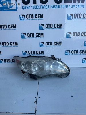 OTO CEM'DEN ÇIKMA TOYOTA COROLLA SOL FAR (2011-2012)