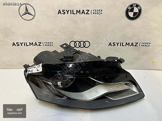 AUDİ A4 SAĞ FAR ORJİNAL 2009-2011 UYUMLU OEM:711307022799