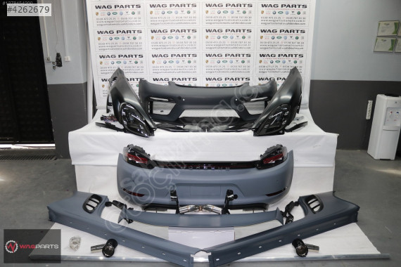 781 - 981 -982 YÜKSELTME PORSCHE CAYMAN BOXER ÖN ARKA TAMPON SET