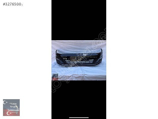 VOLKSWAGEN GOLF 7 ÖN TAMPON DOLU