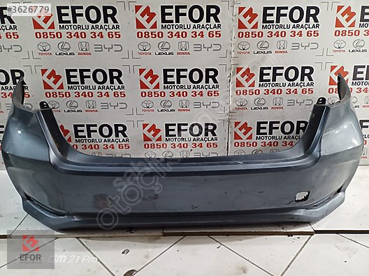 TOYOTA COROLLA ARKA TAMPON ORJİNAL ÇIKMA YEDEK PARÇA 19-24