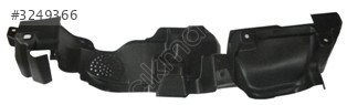 MITSUBISHI ASX- 11/12; ÖN PANEL ÜST KORUMA PLASTİĞİ (TYG)