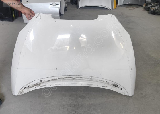 SEAT ALTEA BEYAZ MOTOR KAPUTU ORJINAL BOYASIZ