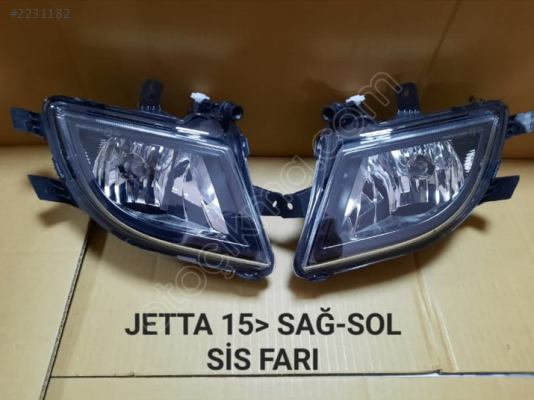 VOLKSWAGEN JETTA 2015> SAĞ SOL SİS FARI YENİ
