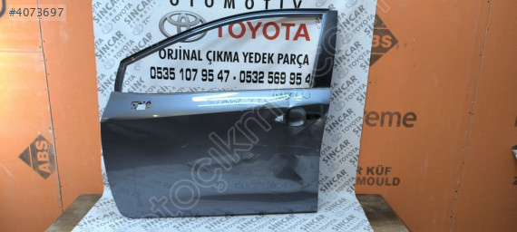 TOYOTA COROLLA 2019 2025 SOL ÖN KAPI ÇIKMA ORJİNAL