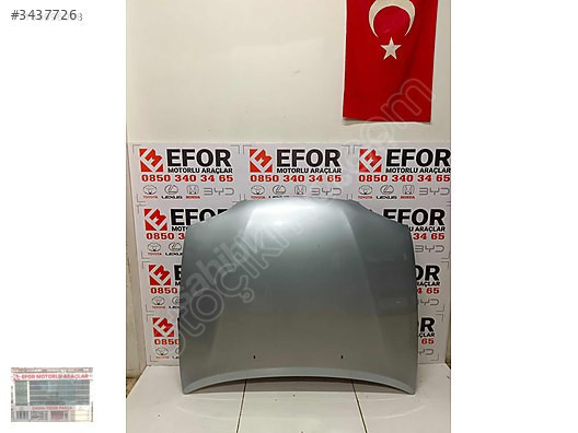 TOYOTA COROLLA MOTOR KAPUTU SIFIR YAN SAN BOYALI YEDEK PARÇA