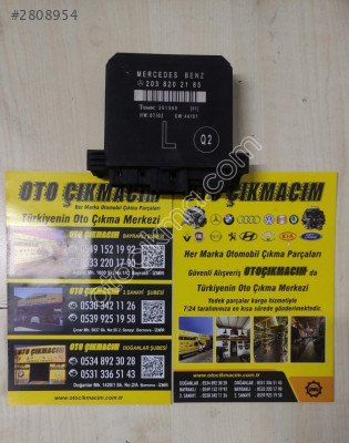 MERCEDES BENZ C SERİSİ W203 SOL ARKA KAPI KONTROL MODÜLÜ