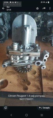 Peugeot Citroen 1.4 yağ pompası