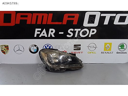 MERSEDEZ W204 ÇIKMA ORJİNAL SAĞ FAR