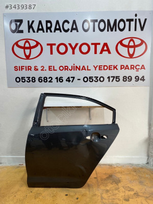 2019-2025 TOYOTA COROLLA ÇIKMA ORJİNAL SOL ARKA KAPI