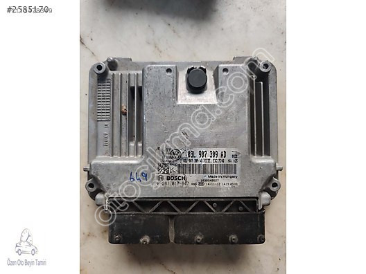 Volkswagen Tiguan Motor Beyni 03L907309AD - 0281017947