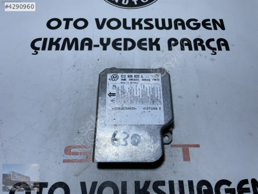 VW GOLF POLO AİRBAG BEYNİ 1C0909605A 1C0 909 605 A BEETLE TRANSP