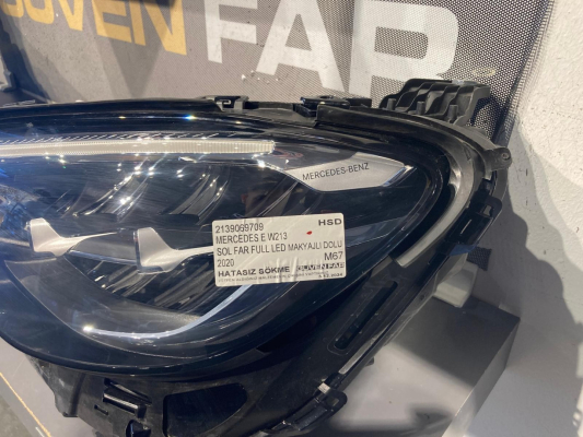 MERCEDES E W213 SOL FAR FULL LED MAKYAJLI DOLU 2020 2139069709 HS