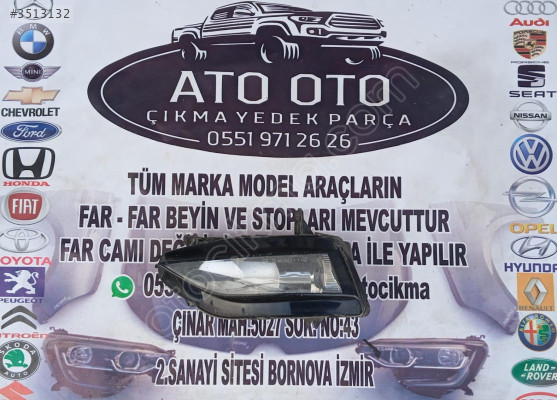 VOLKSWAGEN GOLF 7.5 ORJİNAL ÇIKMA SOL SİS FARI
