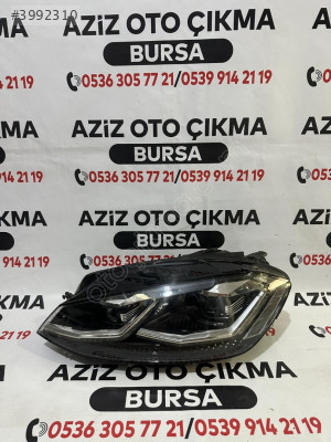 GOLF 7.5  J LED SOL ÖN FAR ORJİNAL ÇIKMA