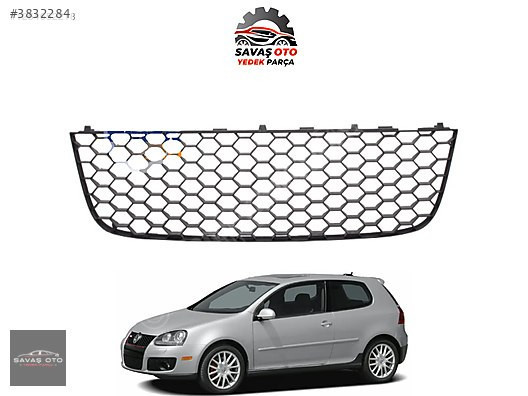 GOLF 5 GTİ ÖN TAMPON PANJUR IZGARASI 2005 2006 2007 2008 2009+