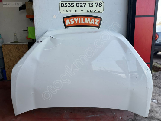 DOBLO 4 MOTOR KAPUTU ORJİNAL BEYAZ