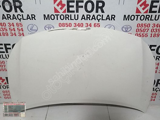 TOYOTA AURİS MOTOR KAPUTU ÇIKMA ORJİNAL PARÇA 2010-2012