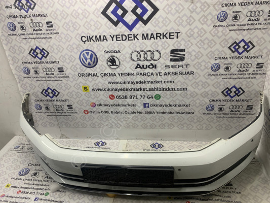 Volkswagen Passat B8 Ön Tampon Çıkma Orjinal