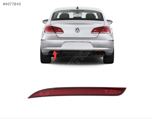 3C8945105D VW PASSAT CC 12-17 SOL ARKA REFLEKTOR