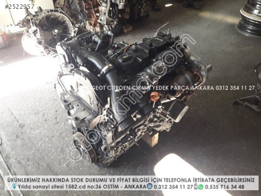 citroen berlingo 1.6 euro5 dizel çıkma motor