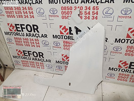 TOYOTA PROACE SOL ÖN ÇAMURLUK ÇIKMA ORİJİNAL PARÇA 2021-2023