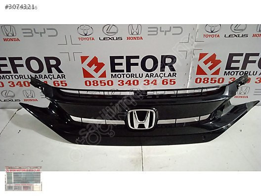 HONDA CIVIC FC5 ORJİNAL ÇIKMA ÖN PANJUR 16-18