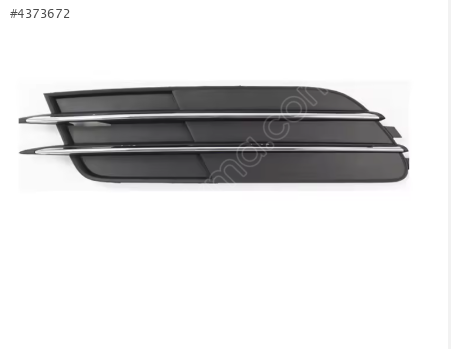 ÖN TAMPON IZGARA SOL ( KROMLU ) SİSSİZ A6 2013- SIFIR 4G0807681A