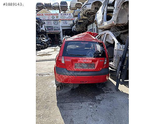 Hyundai getz çıkma orjinal bagaj kapağı