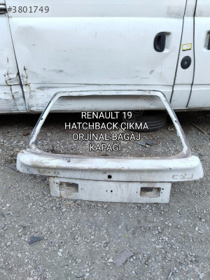 RENAULT 19 HATCHBACK ÇIKMA ORJİNAL BAGAJ KAPAĞI