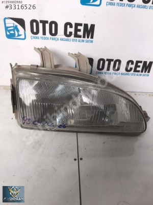 OTO CEM'DEN ÇIKMA HONDA CİVİC EG KASA SAĞ ÖN FAR