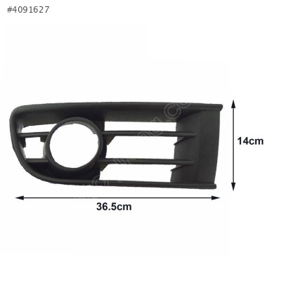 6Q0853666 VW POLO 2002-2004 SAĞ SİS KAPAĞI SİSLİ