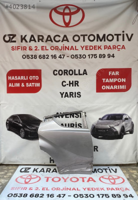 2016-2022 TOYOTA C-HR ÇIKMA ORJİNAL SAĞ ARKA KAPI