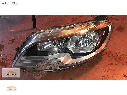 PEUGEOT 301 ORJİNAL SOL FAR ÜNALLAR OTO YEDEK PARÇADA