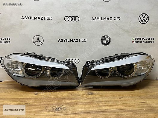 BMW 5 SERİSİ F10 XENON SAĞ VE SOL TAKIM FAR ORJİNAL