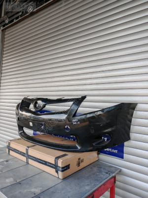 TOYOTA AURIS 2007-2010 SIYAH ÖN TAMPON-DÜZCE ÇIKMA