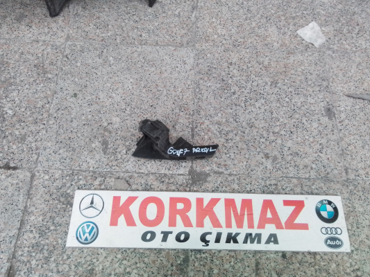 VOLKSWAGEN GOLF 7 ARKA TAMPON BRAKETI SOL