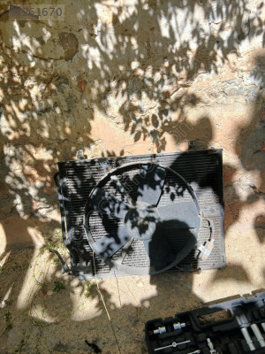 Bmw e34 radyatör ve fan