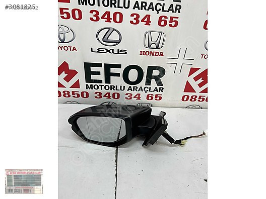 HONDA CİVİC FC5 SOL AYNA DOLU ORJİNAL YEDEK PARÇA 16-21
