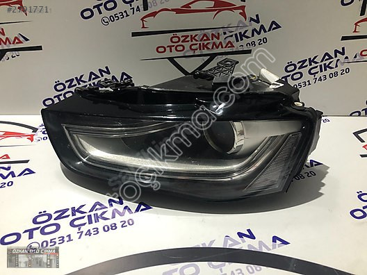 2012 Audi A4 Sol Ön Far - Orjinal Çıkma Parça