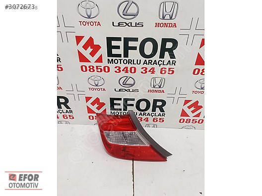 HONDA CIVIC SIFIR SOL DIŞ STOP 12-15 OEM NO: 33550-TR0-E01