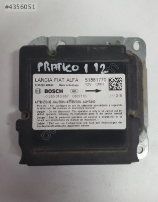 fiat pratico 2012 çıkma orjinal airbag beyni (son fiyat)