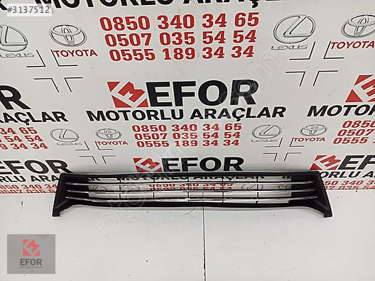 TOYOTA COROLLA SIFIR ÖN TAMPON IZGARA 13-18 OEM NO: 53112-02470