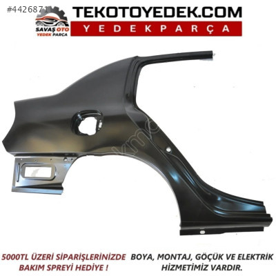 CLIO 2 SD ARKA ÇAMURLUK SAĞ SOL 2002 2003 2004 2005 VE ÜZERİ