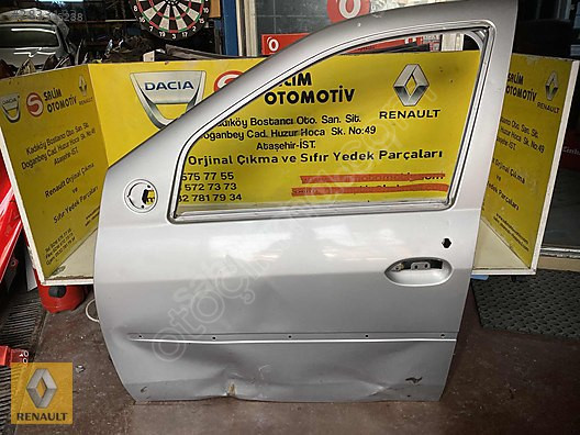 DACİA DUSTER ÇIKMA ORJİNAL SOL ÖN KAPI VE DİĞER PARÇALARI