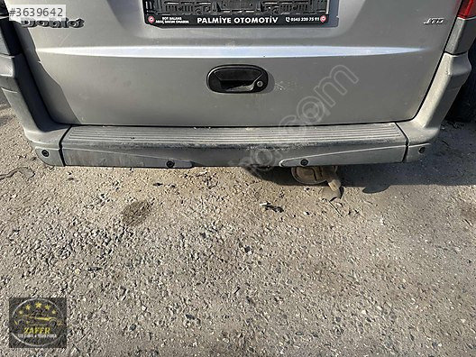 FİAT DOBLO ARKA TAMPON ZAFER OTO