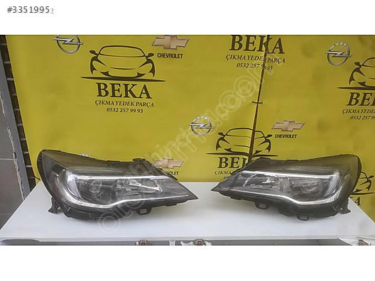 OPEL ASTRA K SAĞ SOL FAR TAKIM ÇIKMA ORJİNAL YEDEK PARÇA