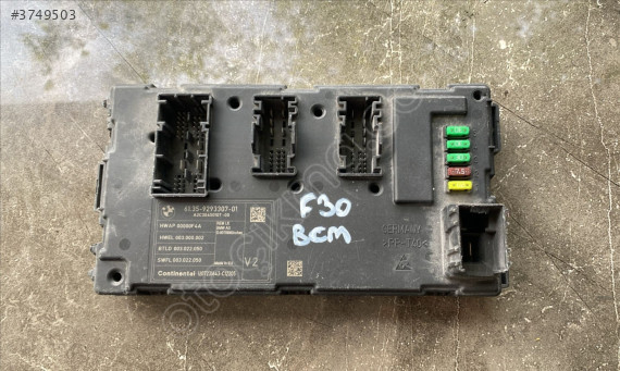 9293307-01 BMW F30 BCM ORJINAL HATASIZ ÇIKMA